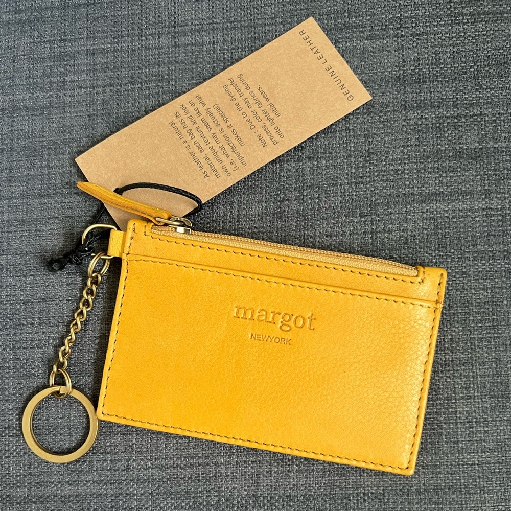 NEW MARGOT MINI WALLET CARDHOLDER CARD CASE WITH KAY RING